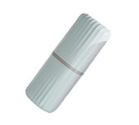 Portaspazzolino con coperchio, bicchiere da viaggio - Valigetta per bicchieri di cultura, organizer per spazzolini da denti, con forte chiusura per campeggio, viaggi, bagno, viaggi d'affari e scuola