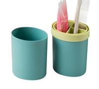 Portaspazzolino Da Viaggio,Astuccio Impermeabile e Liscio | Contenitore per Dentifricio e Spazzolino,Per Famiglia Amici Casa Campeggio Viaggio Palestra Dormitorio Hotel Scuola