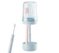 Portaspazzolino da viaggio - Custodia da viaggio portatile, leggera e impermeabile, per organizzare viaggi | Set da toilette compatto e multifunzionale per le vacanze, per mantenere puliti i bagni, pe