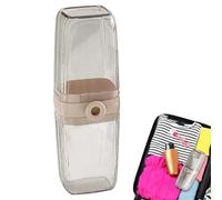 Portaspazzolino da viaggio - Portaspazzolino | Contenitore per spazzolino da denti per bagno, appartamento, dormitorio, casa, viaggi, campeggio, bambini, palestra, doccia, hotel e adulti