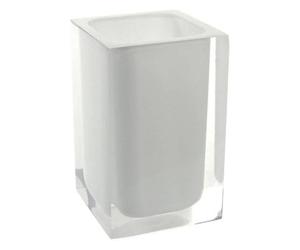 Portaspazzolino d'appoggio Gedy Rainbow bianco RA98-02