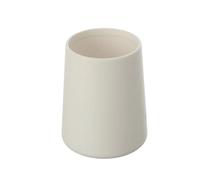 Portaspazzolino In Plastica Bianco da Appoggio Per Bagno Moderno