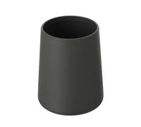 Portaspazzolino In Plastica Grigio Da Appoggio Per Bagno Moderno