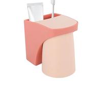 Portaspazzolino montato a parete - Set di bicchieri magnetici per spazzolini da 12x10,5 cm, spazio di archiviazione semplificato | Organizer rimovibile per dentifricio con design impermeabile, organiz
