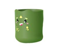 Portaspazzolino per bambini, bicchiere per spazzolino per bambini con manico | Porta spazzolino elettrico e dentifricio Cartoon da 300 ml, da bagno lisci, tazza da bagno ergonomica per ragazz
