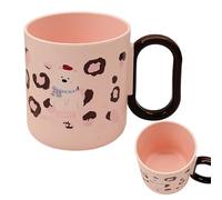 Portaspazzolino per bambini, multiuso per il piano di lavoro, utilizzabile come bicchiere per collutorio | per bagno, viaggio, dormitorio appartamento