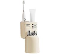 Portaspazzolino | Porta spazzolini da denti, design magnetico, organizer per dentifricio per appartamenti e camere degli studenti
