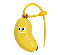 Portaspazzolino portatile a forma di banana riutilizzabile organizer da viaggio porta spazzolini da denti pulito igienico astuccio per spazzolini da denti