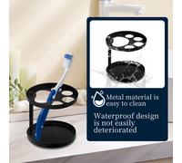 Portaspazzolino versatile per il piano di lavoro del mobiletto della casa