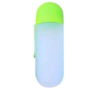 Portaspazzolino viaggio custodia dentifricio porta spazzolino trasparente verde idea regalo natale compleanno festa accessorio