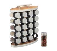 Portaspezie da cucina Organizer spezie Dispenser aromi 20 barattoli 100 ml