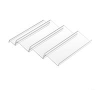 Portaspezie per cassetti, 4 pezzi, in acrilico, espandibile, organizer per cassetti, per armadi, mensole, contenitori trasparenti per erbe e vitamine e trucco (set da 4 pezzi)