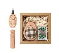 Portaspilli,per Cucito | Kit Puntaspilli Cartone Animato - per Principianti Appassionati Cucitori Amanti del Fai da Te Insegnanti di Arte Artisti Tessili Laboratori Domestici Corsi Studio