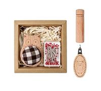 Portaspilli, Strumenti da Cucito, Kit Puntaspilli Cartone Animato, per Principianti Appassionati Cucitori Amanti del Fai da Te Insegnanti di Arte Artisti Tessili Laboratori Domestici Corsi Studio