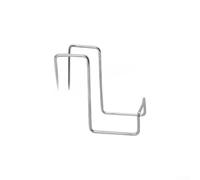 Portaspugna per lavello in acciaio inox, regolabile, da appendere, con design resistente alla ruggine, per un'organizzazione moderna della casa, argento, confezione da 2 (2 pezzi)