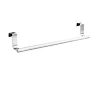 Portastrofinacci Da Armadietto Portasciugamano Per Porte Gancio Dispenser in Acciaio Inox (36CM)