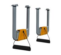 portaSu Barre Delle Barre - Nessuna Barra -grip A Viti, Impugnature In Schiuma Ergonomica | Fornisce Un Allenamento Completo Del Corpo Versatile Per La Palestra Di Casa, Trasforma Qualsiasi Por