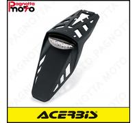 PORTATARGA ACERBIS 45 LED CE MOTO CROSS ENDURO UNIVERSALE CON KIT DI MONTAGGIO