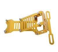 Portatarga Adatto per Supporto Targa fanale Posteriore per Moto Surron Ultra Bee, Accessori per Motocross e Dirt Bike. Moto Accessori(Gold)