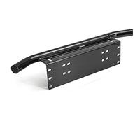 Portatarga Auto Universal Bull Bar Front Bumper Bumper Targa Light Light Mount Bracket Supporto per lampada SUV Off Road Light Bar Alluminio 4