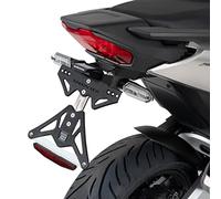 Portatarga Barracuda compatibile con Honda Forza 750 2021-2025 (con alloggiamenti per gli indicatori di direzione originali)