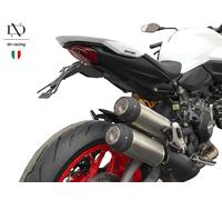 Portatarga Base x Ducati Monster 026 (monta frecce e luce targa originali)