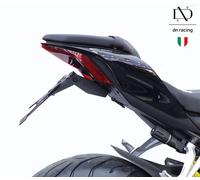Portatarga Base x QJ SrK 800 RR 025 (monta frecce e luce targa originali)