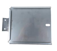 Portatarga con cerniera in acciaio inox Ama 165x165mm Made in Italy