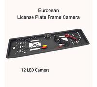 PortaTarga con Telecamera Retromarcia 170° 12 LED Notturna Sicurezza Auto Suv
