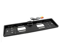 PORTATARGA CON TELECAMERA RETROMARCIA AUTO RETROCAMERA 4 LED 170 ° VISIONE NOTTURNA
