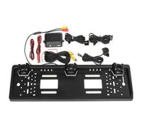 Portatarga con Telecamera Retromarcia e 2 Sensori Parcheggio Integrati Kit Auto