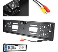Portatarga Con Telecamera Retromarcia HD 170° 4 LED Universale Visione Notturna