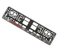 Portatarga europea telaio carbon look per appassionati Citroen