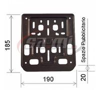 PORTATARGA EUROPEO MOTO SCOOTER