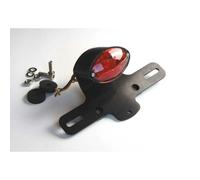 Portatarga + Fanalino Posteriore Clubman LSL 731CL01SW Per Moto Ricambi