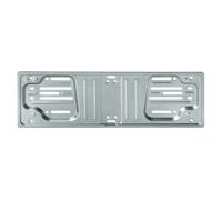 Portatarga anteriore in acciaio UNIVERSALE AUTO RICAMBIO TARGA 375x125 mm LAMPA