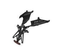 PORTATARGA LIGHTECH OMOLOGATO REGOLABILE PER HONDA CBR 600 RR 13 - 25
