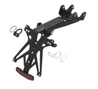 PORTATARGA LIGHTECH PER YAMAHA MT-09 2024 REGOLABILE LUCETARGA LED CATADIOTTRO