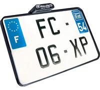 PORTATARGA LUCE POSTERIORE INTEGRATA HBSIKZ-MB-F