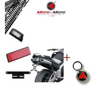 Portatarga Luce Targa Catadiottro E Supporto Suzuki GSR 600 2010 2011 2012 2013
