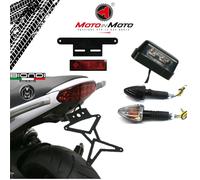 Portatarga Luce Targa Supporto e Catadiottro Per Kawasaki Er6n 2009 2010 2011