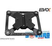 Portatarga magnetico Evok con predisposizione AirTag® per Vespa 50