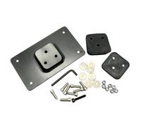 Portatarga Moto 3-Hole Laydown Targa Staffa di Montaggio Per Big Twin Per Sportster Per Dyna Per Softail XL 1973-2020