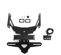 portatarga Moto Compatibile con CB650R per CBR650 2019-2020 per CB650R per CBR650R 2021-2023 Porta Targa per Scooter Supporto Fanale Posteriore Eliminatore di Ordine con Luce(2021-2023)