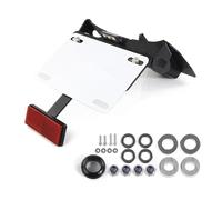 portatarga Moto Compatibile con NC750X 2021-2024 Il Supporto per Targa per Moto con Kit di Sostituzione per L'eliminazione del Posteriore Leggero(with Reflector)
