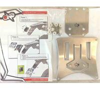 Portatarga Moto Enduro estraibile universale smontabile rapido HONDA HM