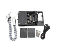 Portatarga Moto Parafango Per BMW Per R 1200 Per RT Per R1200RT 2006-2009 Staffa Navigazione Navigatore GPS Per Moto Supporto Per Telefono Ricarica Staffa Targa Moto(Mobile phone holder)