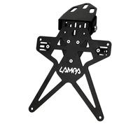 PORTATARGA MOTO REGOLABILE IN ALLUMINIO PORTA TARGA MOTORE SCOOTER ENDURO EVO-6