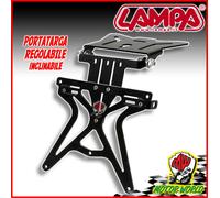 PORTATARGA MOTO REGOLABILE RECLINABILE UNIVERSALE TAIL TIDY LAMPA 90146