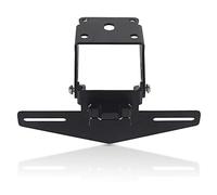 Portatarga Moto Supporto Della Cornice Della Coda Della Targa Posteriore Motociclo For DU KE 125 250 390 2017 2021 390 Du Ke. Portatarga Pieghevole(Noir)